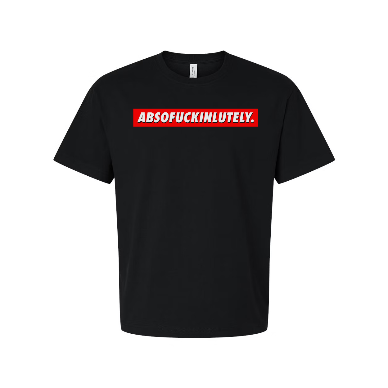 Abs Of Fuckin Lutely Unisex T Shirt Made From Soft Cotton Short Sleeve With Bold Red Text On Chest