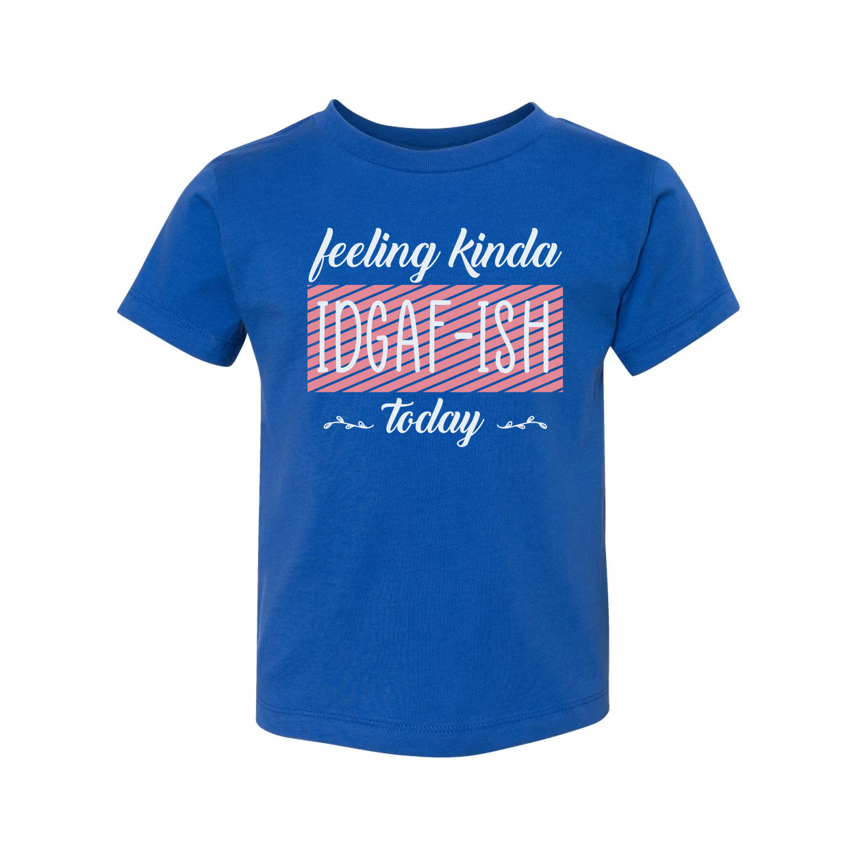 Feeling Kinda IDGAFish Today Graphic Tee For Unisex Adults Soft Cotton Comfort Premium Quality