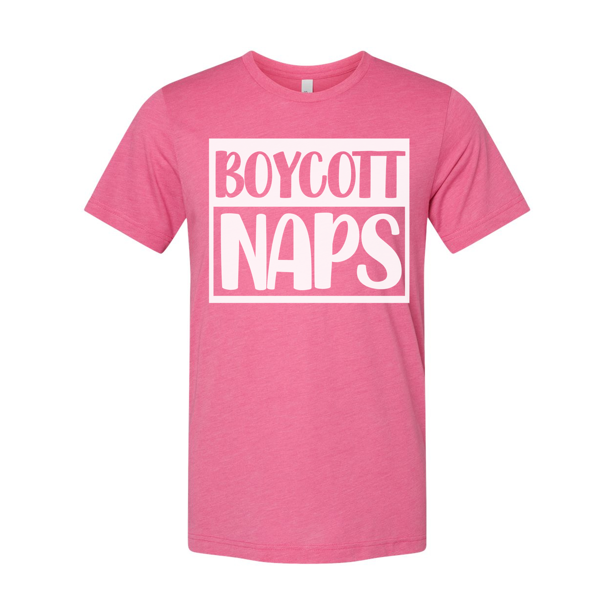 Boycott Naps Unisex T Shirt Graphic Tee With Bold Front Print For Everyday Wear