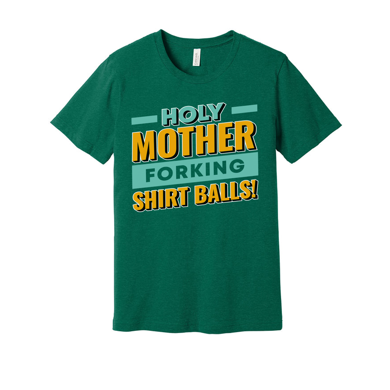 Holy Mother Forking Shirt Balls Graphic Tee Unisex Short Sleeve T Shirt Casual Fit