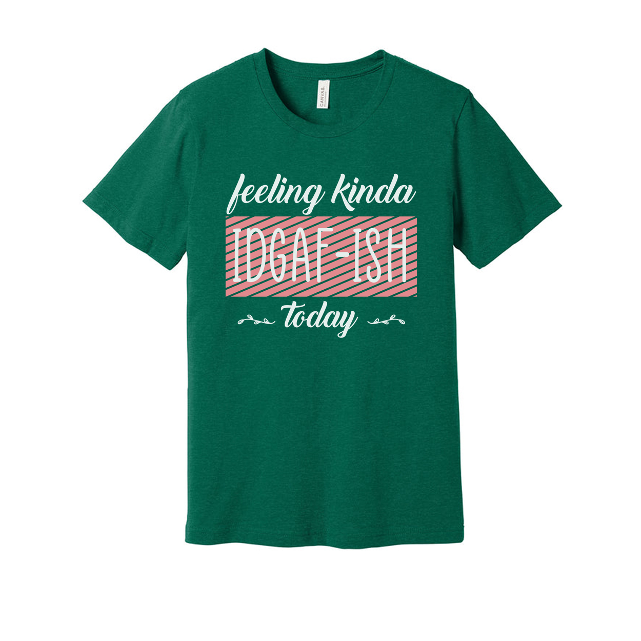Feeling Kinda IDGAFish Today Graphic Tee For Unisex Adults Soft Cotton Comfort Premium Quality