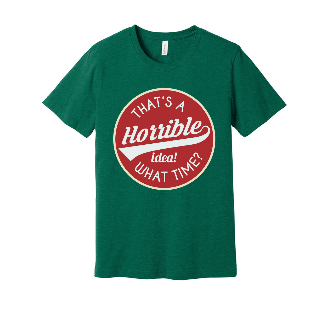 That's A Hotible Idea What Time Unisex Graphic T Shirt Funny Sarcasm Tee For Men And Women