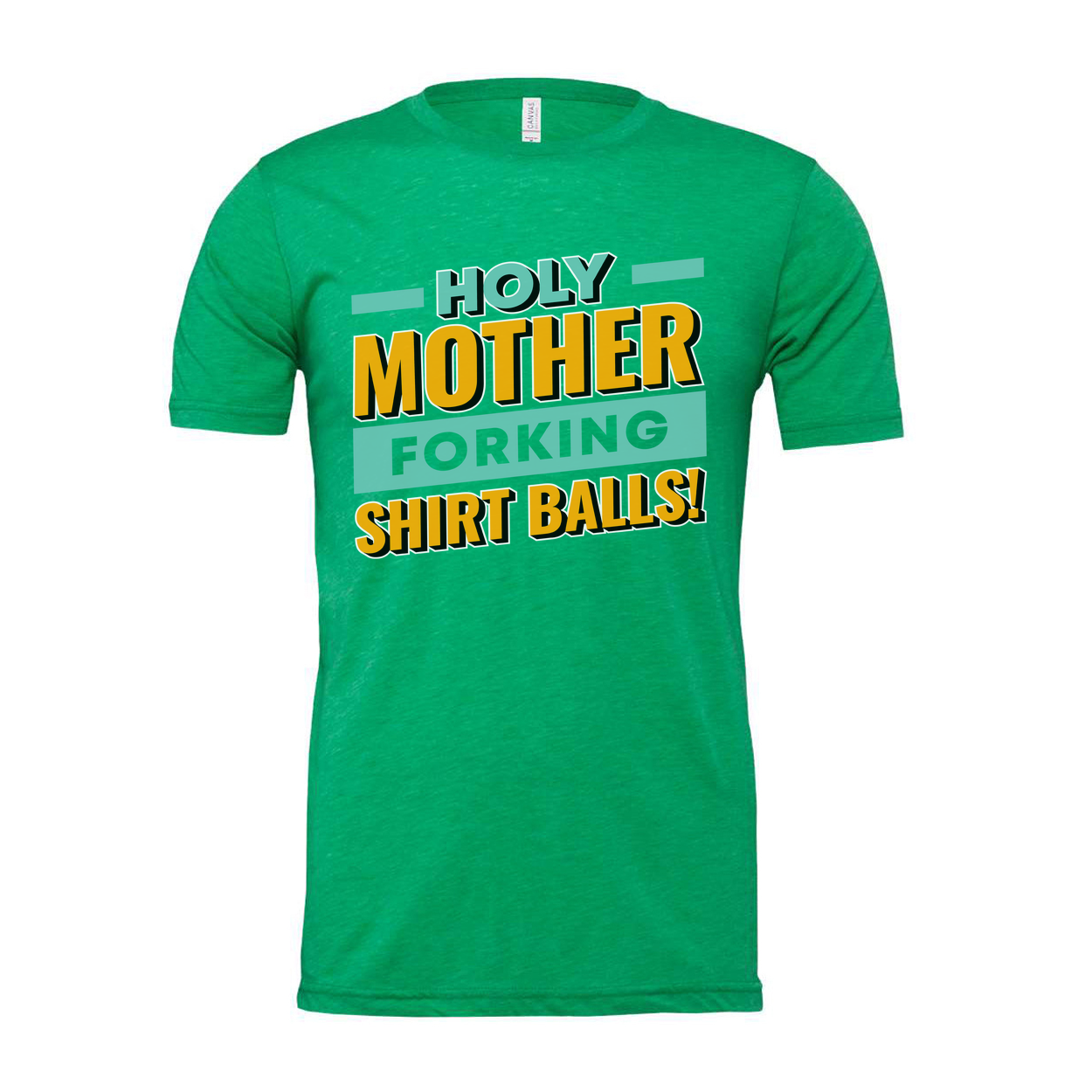Holy Mother Forking Shirt Balls Graphic Tee Unisex Short Sleeve T Shirt Casual Fit