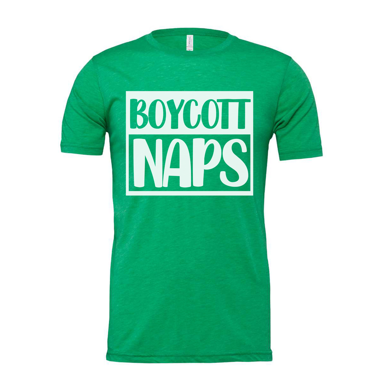 Boycott Naps Unisex T Shirt Graphic Tee With Bold Front Print For Everyday Wear