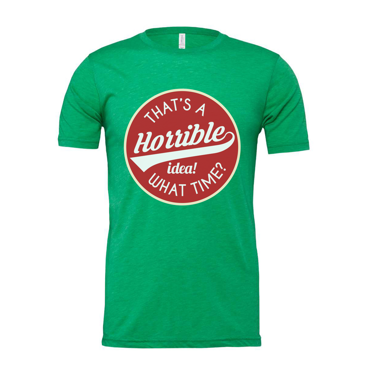 That's A Hotible Idea What Time Unisex Graphic T Shirt Funny Sarcasm Tee For Men And Women