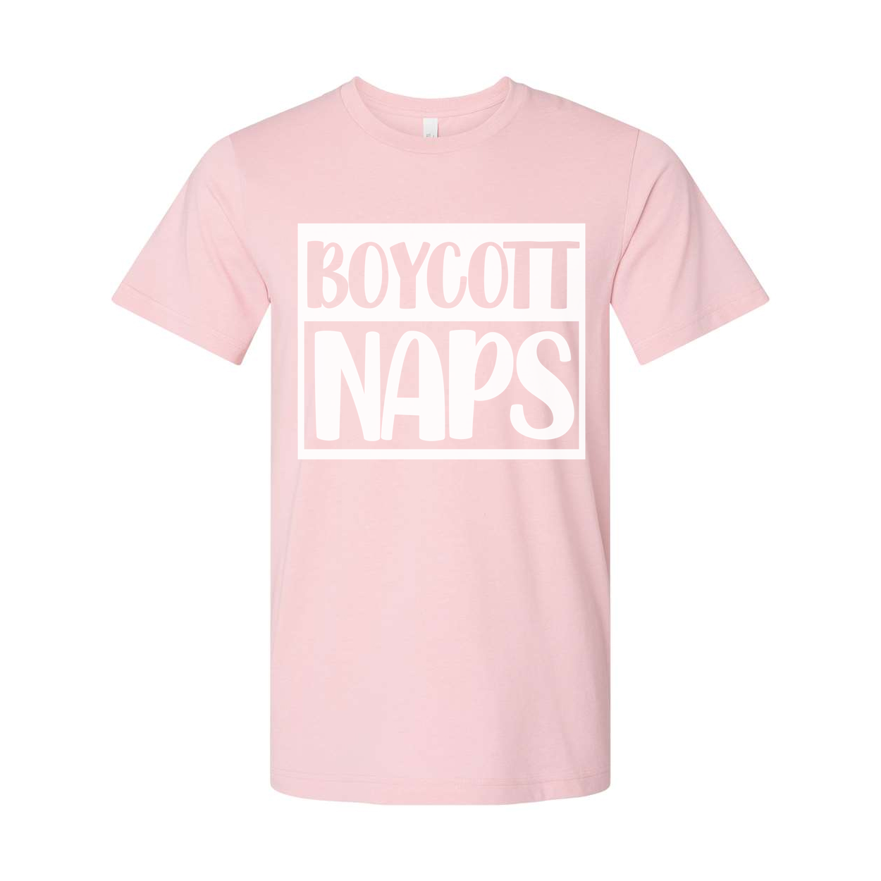 Boycott Naps Unisex T Shirt Graphic Tee With Bold Front Print For Everyday Wear