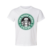 Humorous This Nurse Needs Coffee Unisex T Shirt With Nurse Coffee Circle Logo Graphic