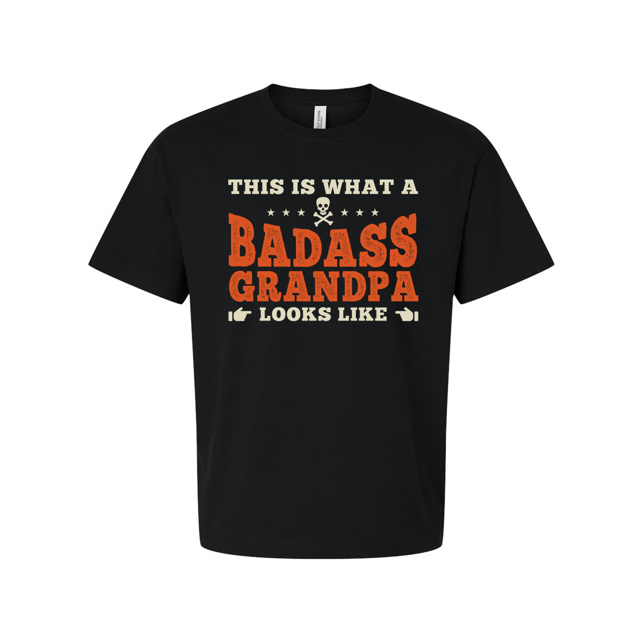 This Is What A Badass Grandpa Looks Like Graphic Unisex T Shirt Funny Humor Tee Edition