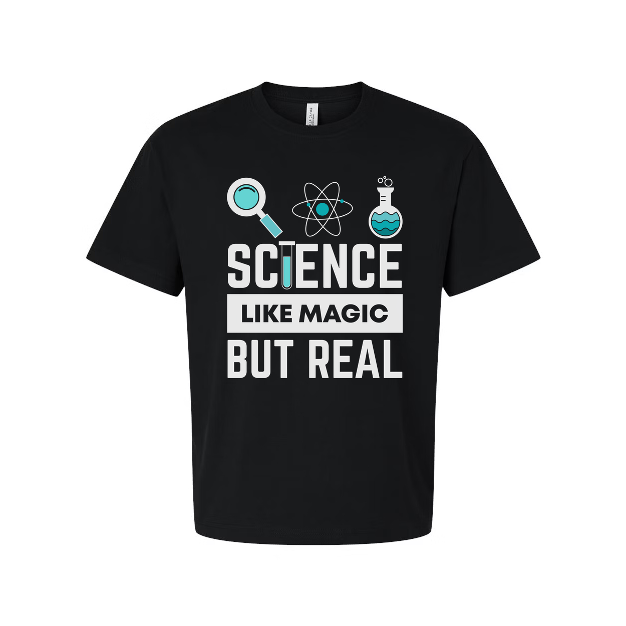 Science Like Magic But Real Unisex Graphic T Shirt For Science Lovers Educational Apparel
