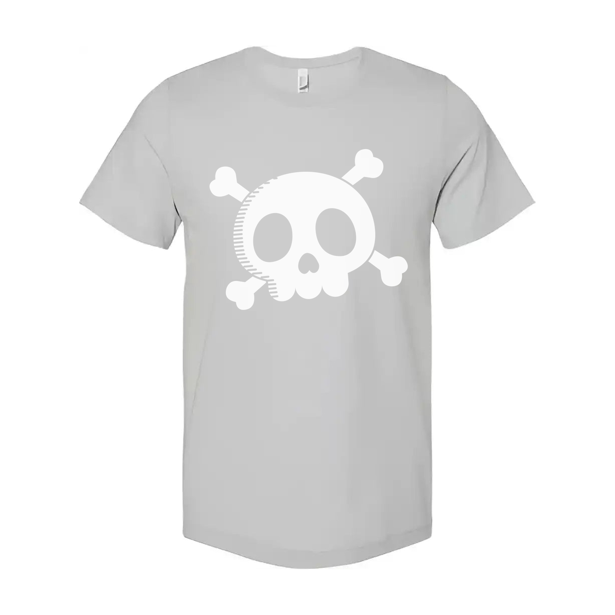 Unisex Graphic T Shirt With Skull And Crossbones Design Humorous Tee For Men And Women