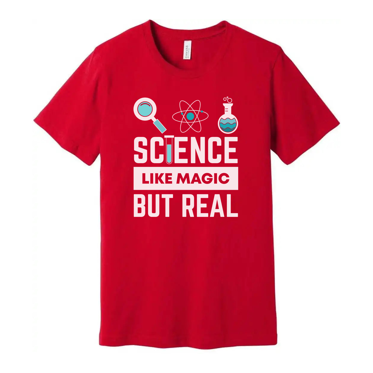 Science Like Magic But Real Unisex Graphic T Shirt For Science Lovers Educational Apparel