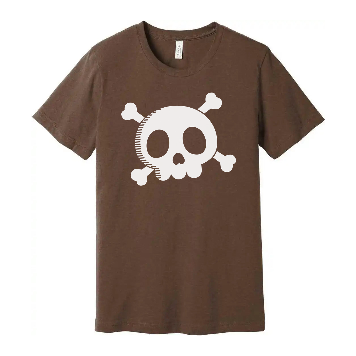 Unisex Graphic T Shirt With Skull And Crossbones Design Humorous Tee For Men And Women