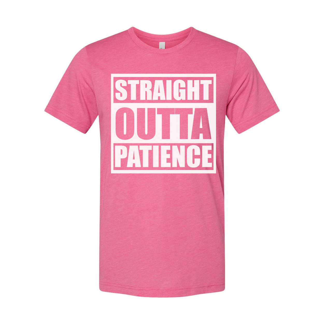 Straight Outta Patience Graphic T Shirt For Men And Women Unisex Casual Short Sleeve Tee