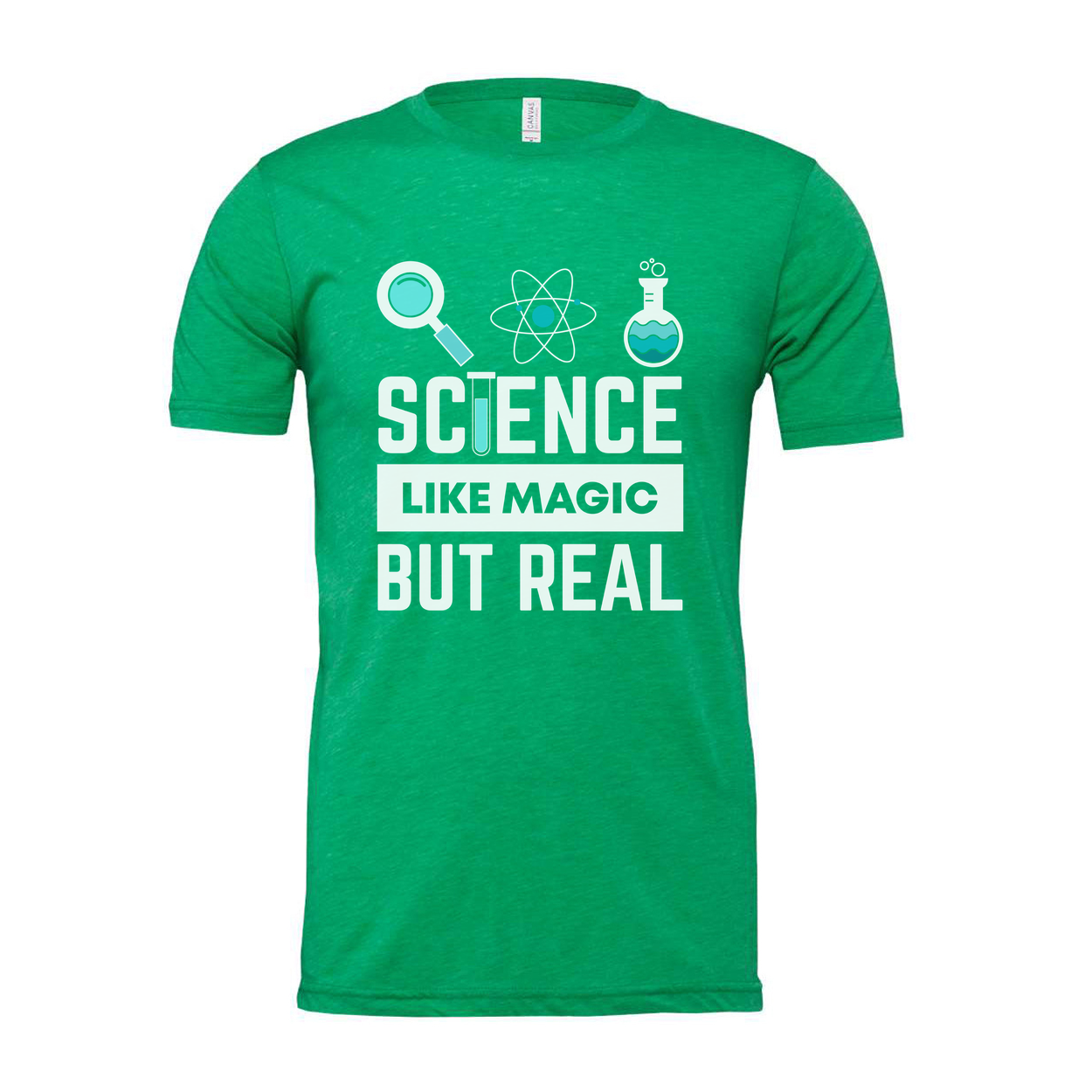 Science Like Magic But Real Unisex Graphic T Shirt For Science Lovers Educational Apparel