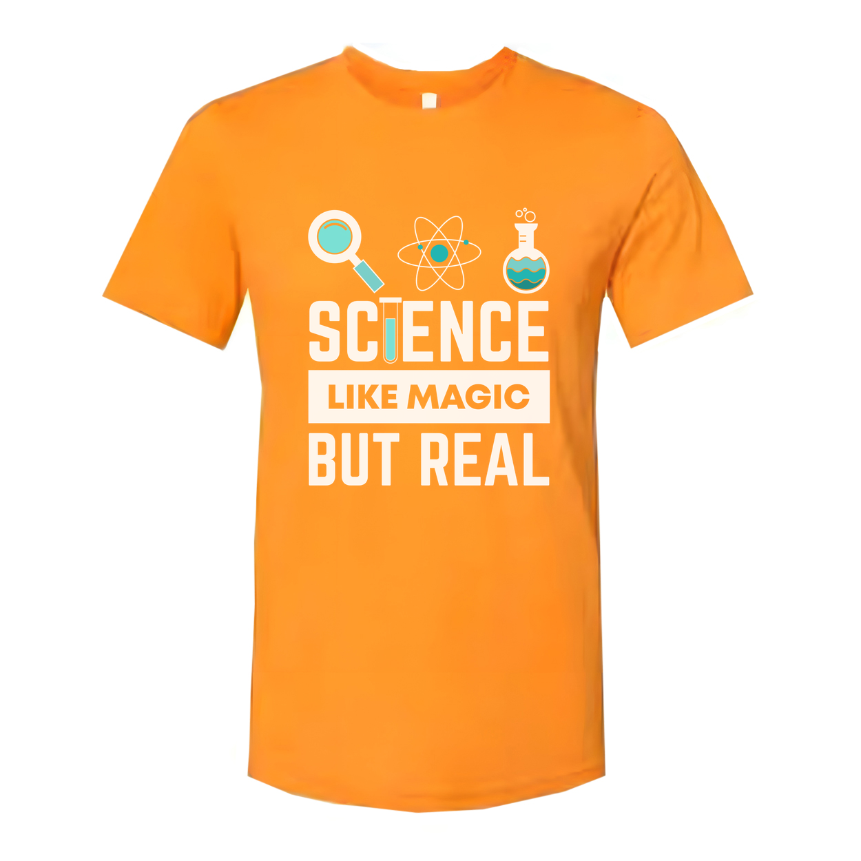 Science Like Magic But Real Unisex Graphic T Shirt For Science Lovers Educational Apparel