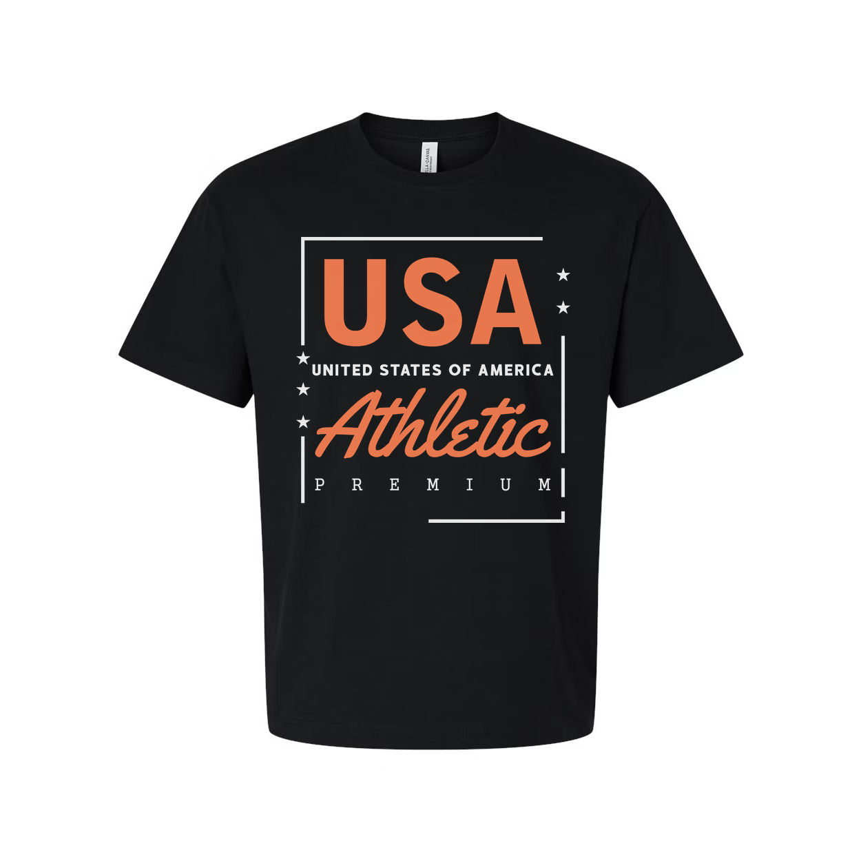 USA Athletic Premium Unisex Graphic T Shirt Modern Sports Shirt For Men And Women