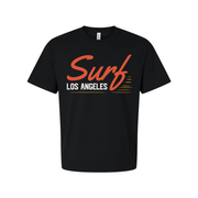 Surf Los Angeles Graphic T Shirt Unisex Short Sleeve Tee For Men Women Casual Wear
