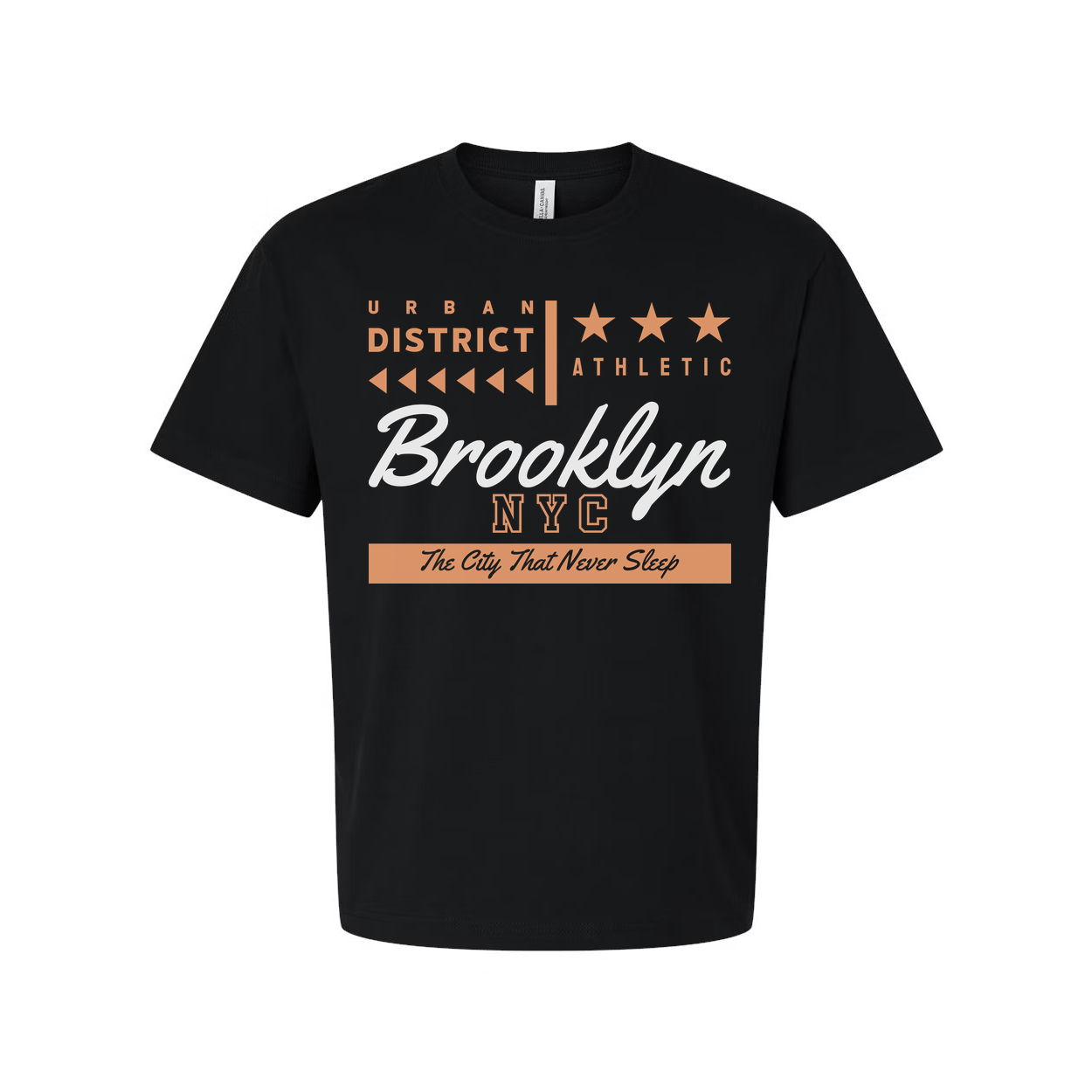 Urban District Athletic Brooklyn NYC Graphic T Shirt For Unisex Adults Vintage Tee