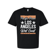 Pacific Ocean Los Angeles West Coast Graphic T Shirt Unisex Short Sleeve Superior