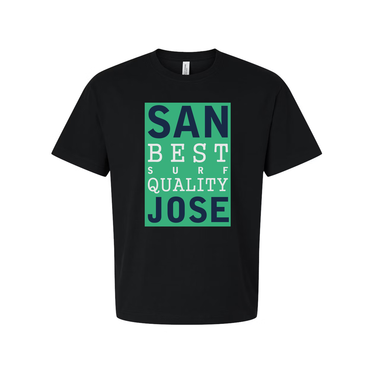 Unisex White Graphic T Shirt With San Best Surf Quality Jose Artwork For Casual Everyday Comfort Wear