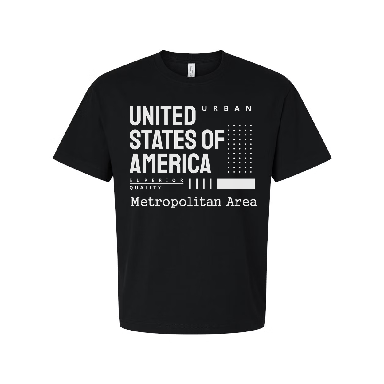 Urban United States Of America Unisex T Shirt With Metropolitan Area Graphic Print