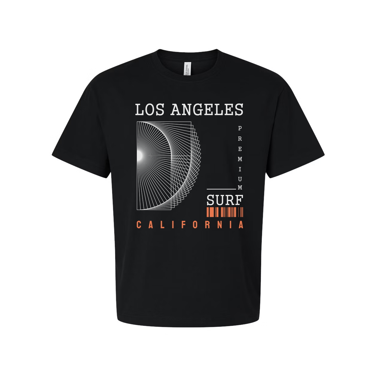 Los Angeles Premium Surf California Graphic T Shirt For Men And Women Unisex