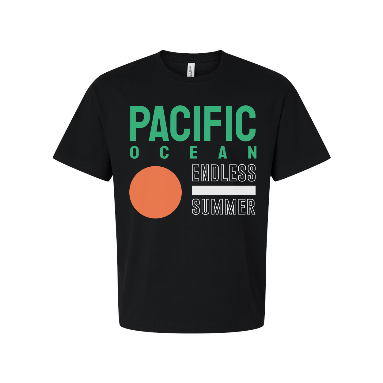Pacific Ocean Endless Summer Graphic T Shirt For Men Women Unisex Tee Casual Wear