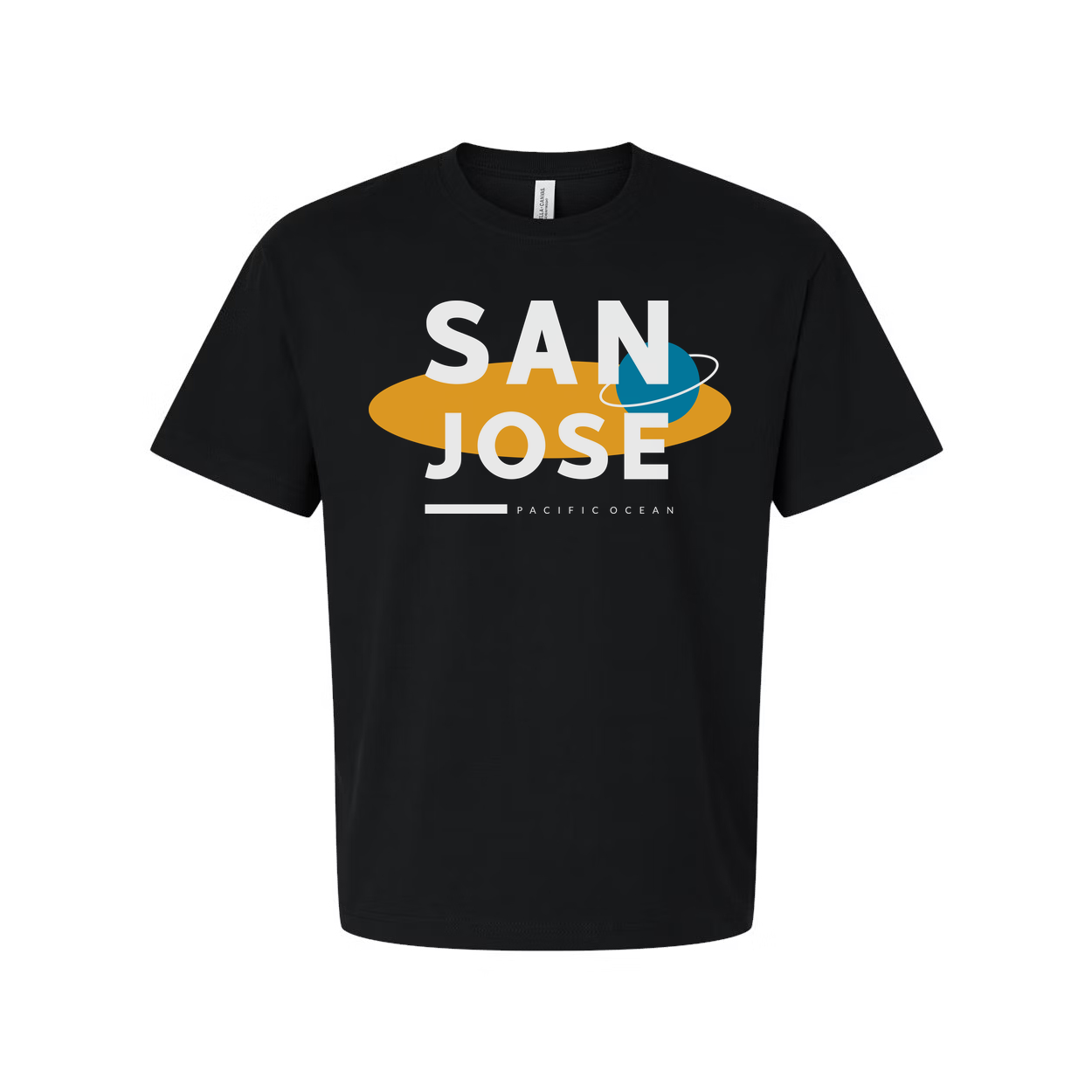 San Jose Pacific Ocean Graphic T Shirt For Men Women Unisex Tee Short Sleeve Casual Fit