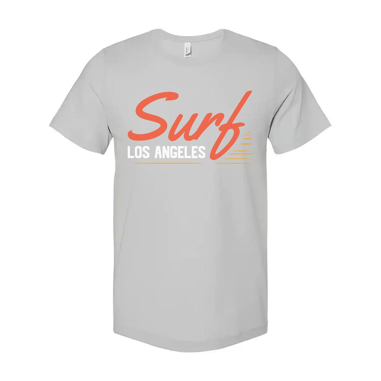 Surf Los Angeles Graphic T Shirt Unisex Short Sleeve Tee For Men Women Casual Wear