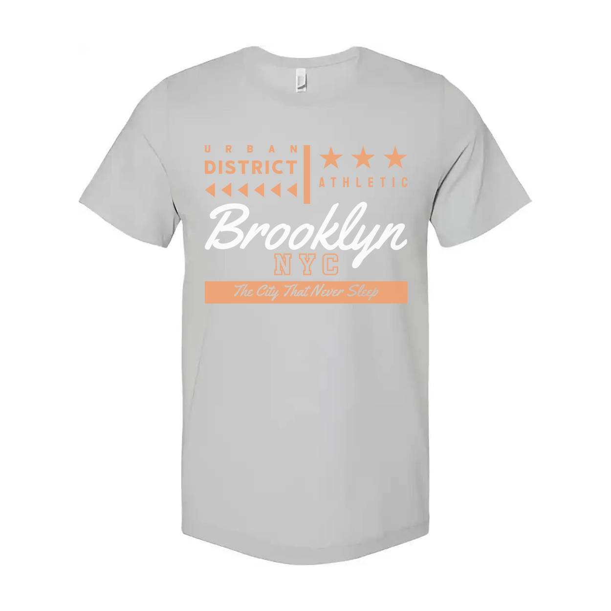Urban District Athletic Brooklyn NYC Graphic T Shirt For Unisex Adults Vintage Tee