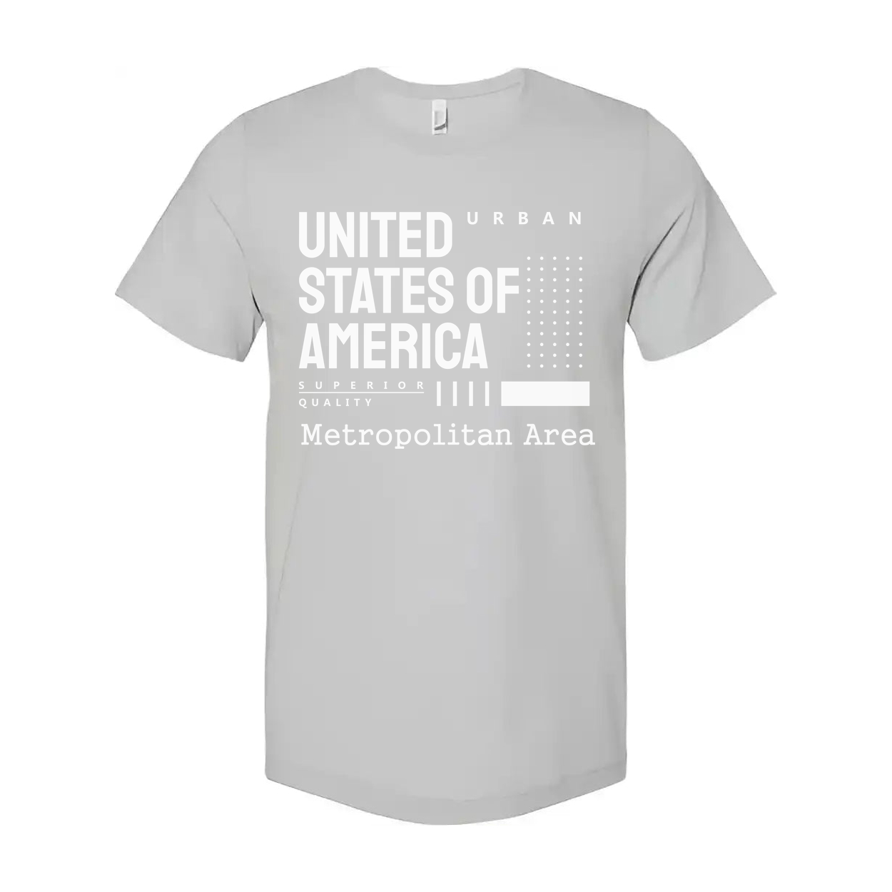 Urban United States Of America Unisex T Shirt With Metropolitan Area Graphic Print