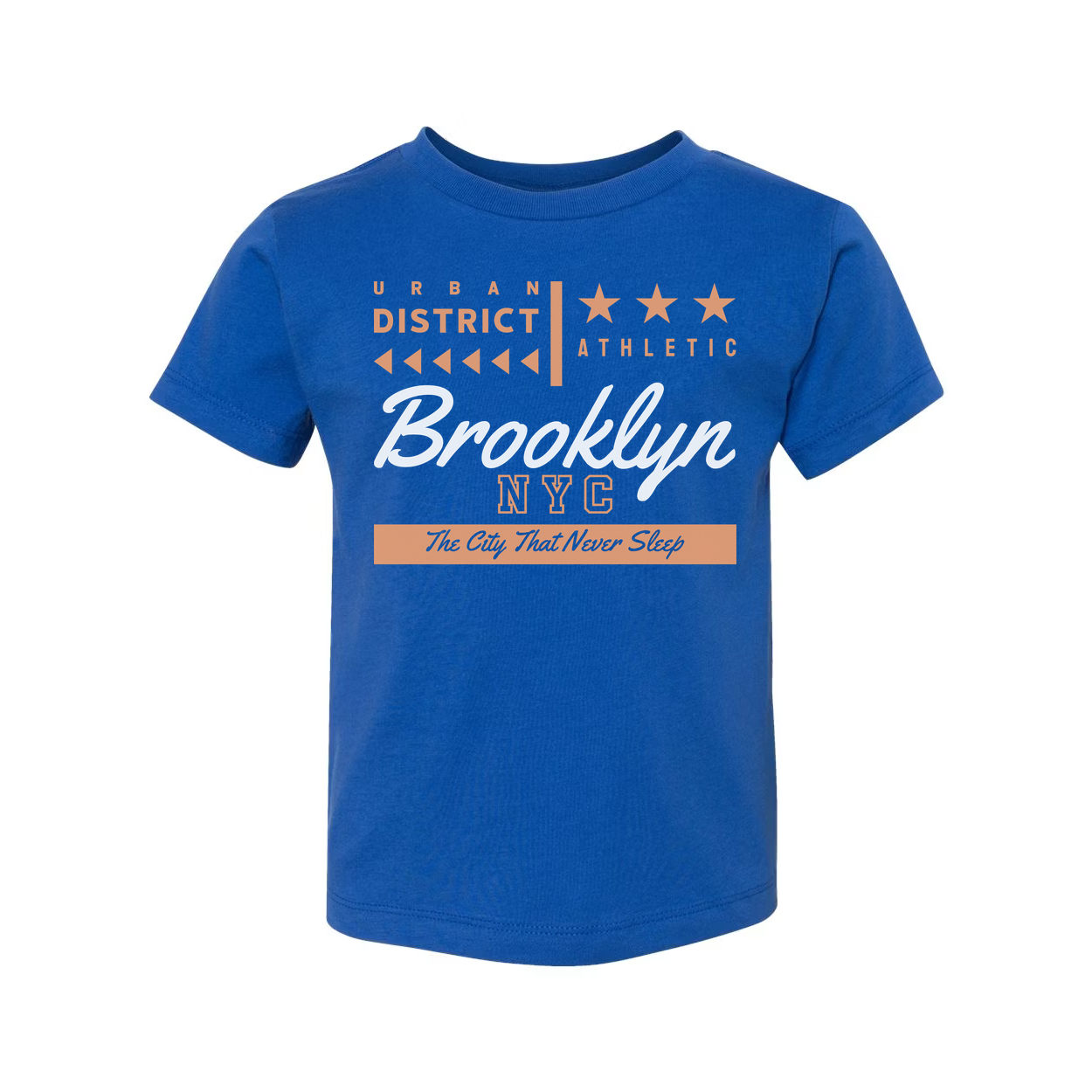 Urban District Athletic Brooklyn NYC Graphic T Shirt For Unisex Adults Vintage Tee