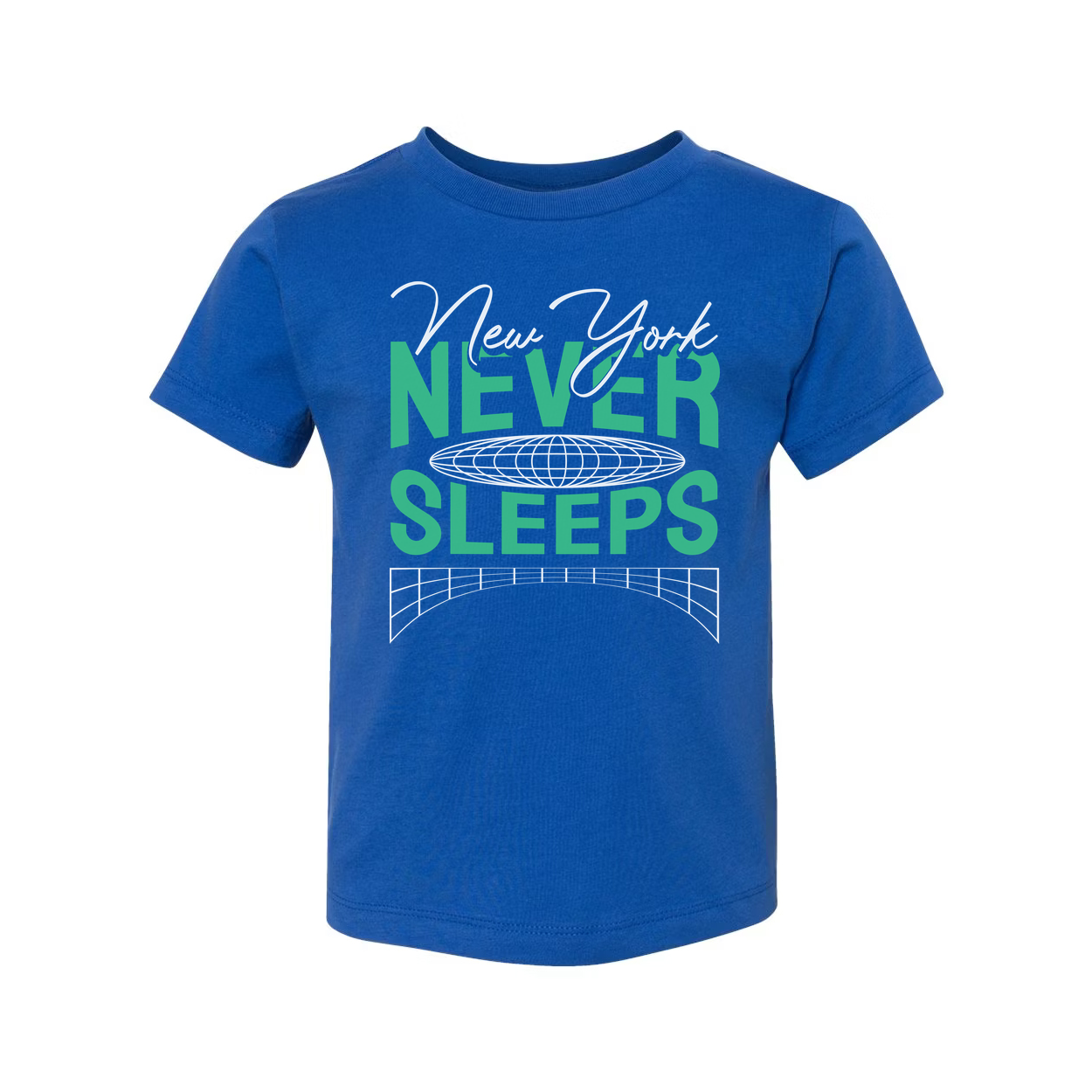 New York Never Sleeps Graphic T Shirt Unisex Tee With City Design Vintage Style