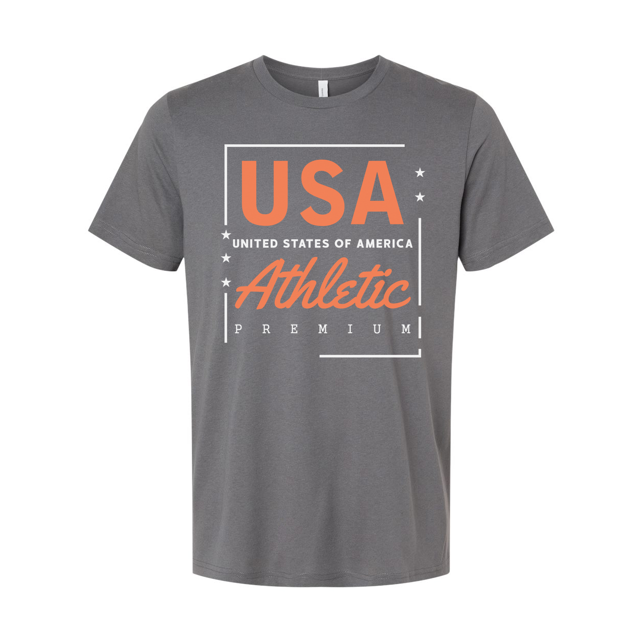 USA Athletic Premium Unisex Graphic T Shirt Modern Sports Shirt For Men And Women
