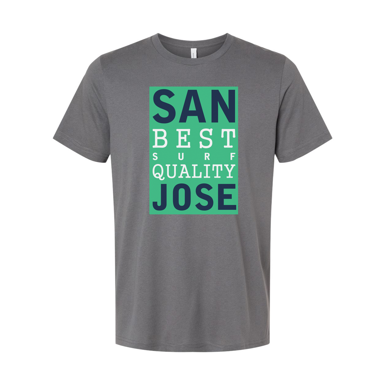 Unisex White Graphic T Shirt With San Best Surf Quality Jose Artwork For Casual Everyday Comfort Wear