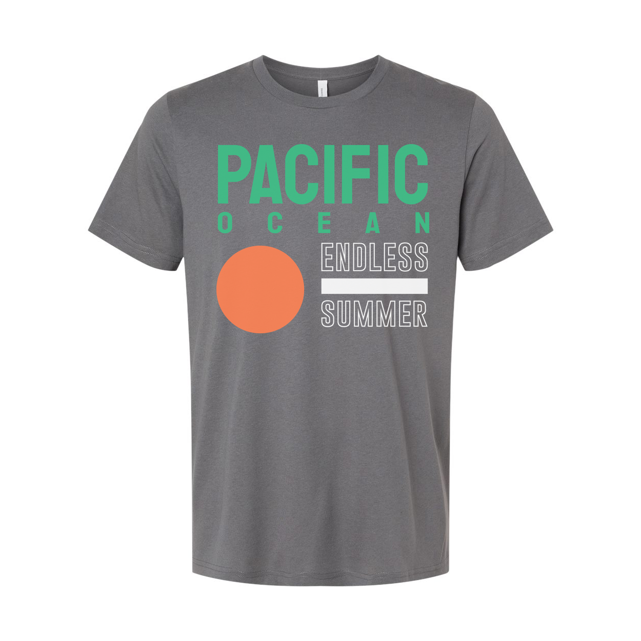 Pacific Ocean Endless Summer Graphic T Shirt For Men Women Unisex Tee Casual Wear