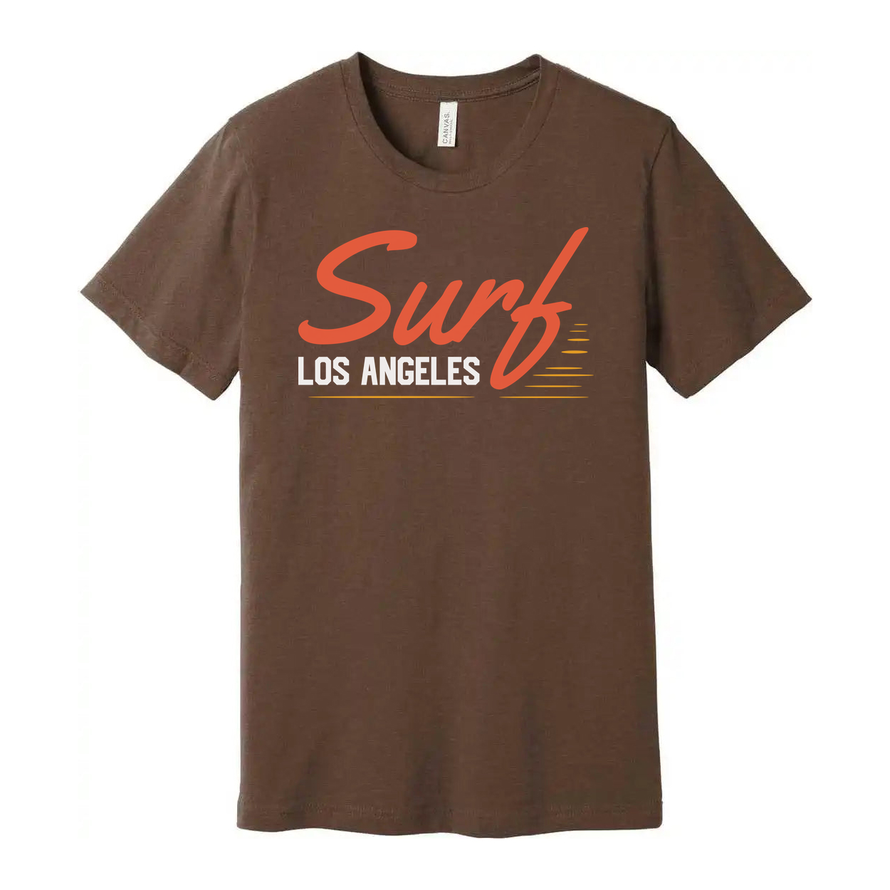 Surf Los Angeles Graphic T Shirt Unisex Short Sleeve Tee For Men Women Casual Wear