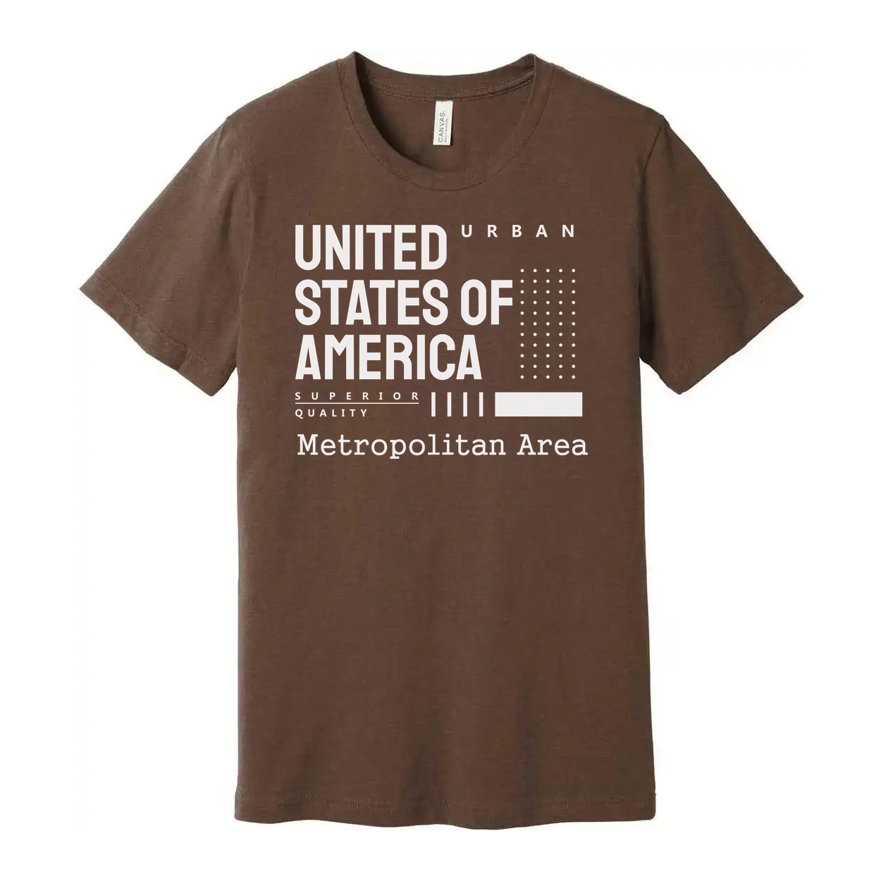 Urban United States Of America Unisex T Shirt With Metropolitan Area Graphic Print