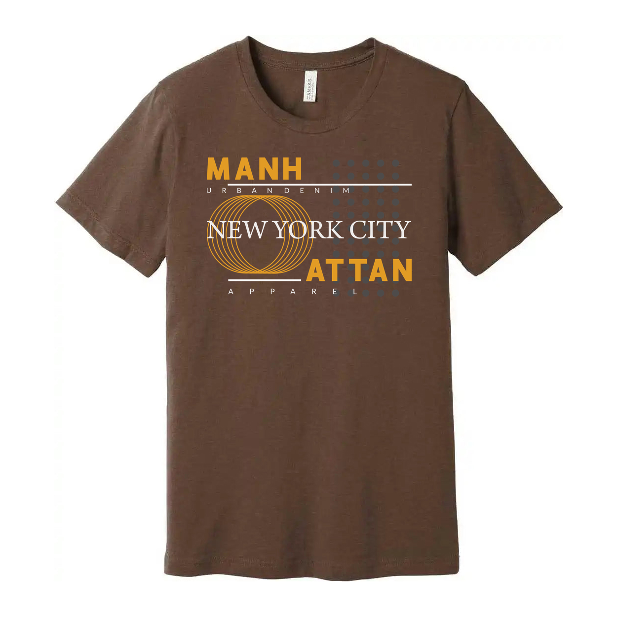 Manhattan New York City Graphic T Shirt For Men Women Unisex Urban Apparel Casual Design