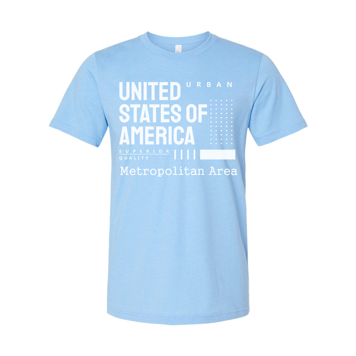Urban United States Of America Unisex T Shirt With Metropolitan Area Graphic Print