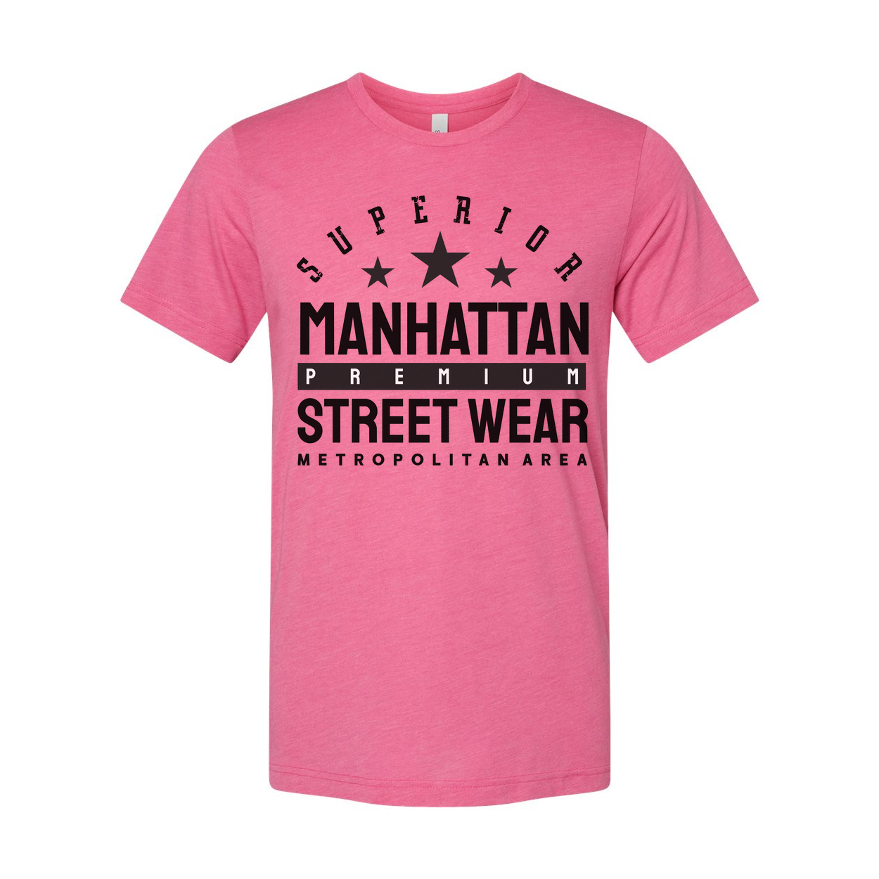Superior Manhattan Street Wear Premium T Shirt Metropolitan Area Graphic Tee Unisex Short Sleeve Cotton Shirt