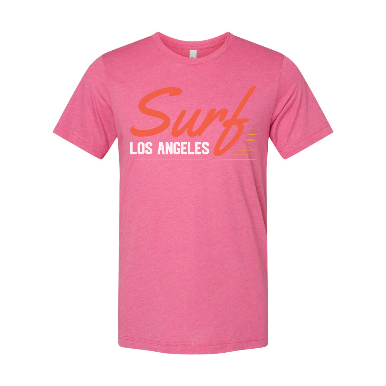 Surf Los Angeles Graphic T Shirt Unisex Short Sleeve Tee For Men Women Casual Wear
