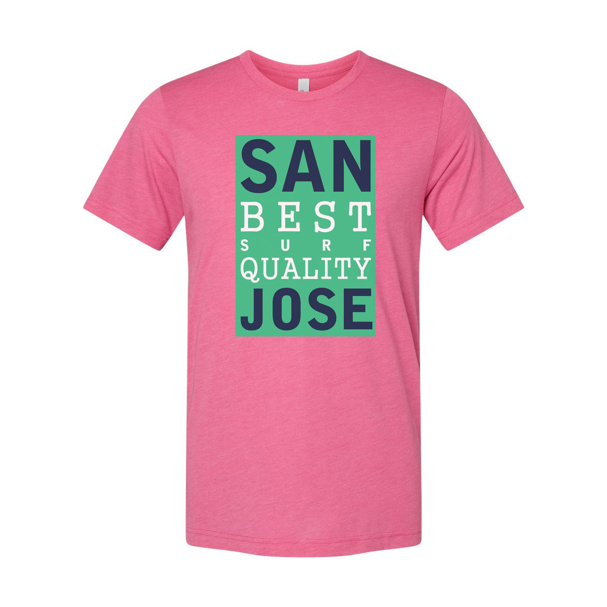 Unisex White Graphic T Shirt With San Best Surf Quality Jose Artwork For Casual Everyday Comfort Wear