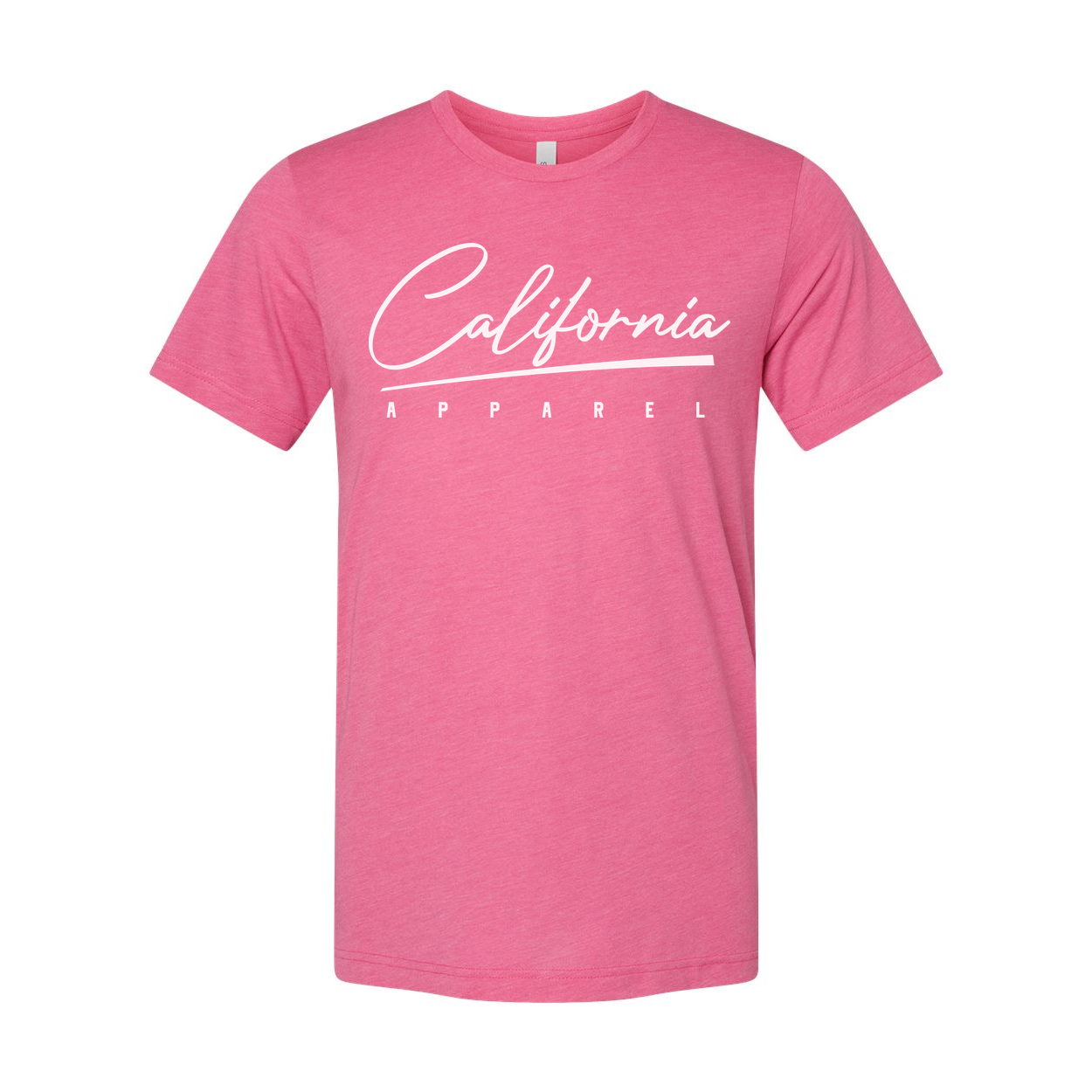 California Apparel T Shirt Unisex Short Sleeve Casual Everyday Wear Men Women