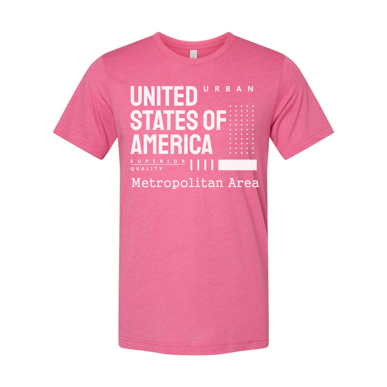 Urban United States Of America Unisex T Shirt With Metropolitan Area Graphic Print
