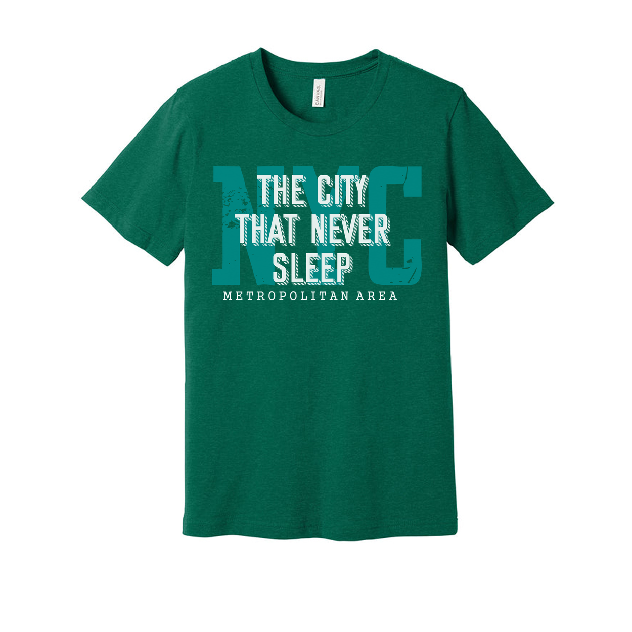 Live The City That Never Sleep Metropolitan Area Graphic Tee Unisex Shirt