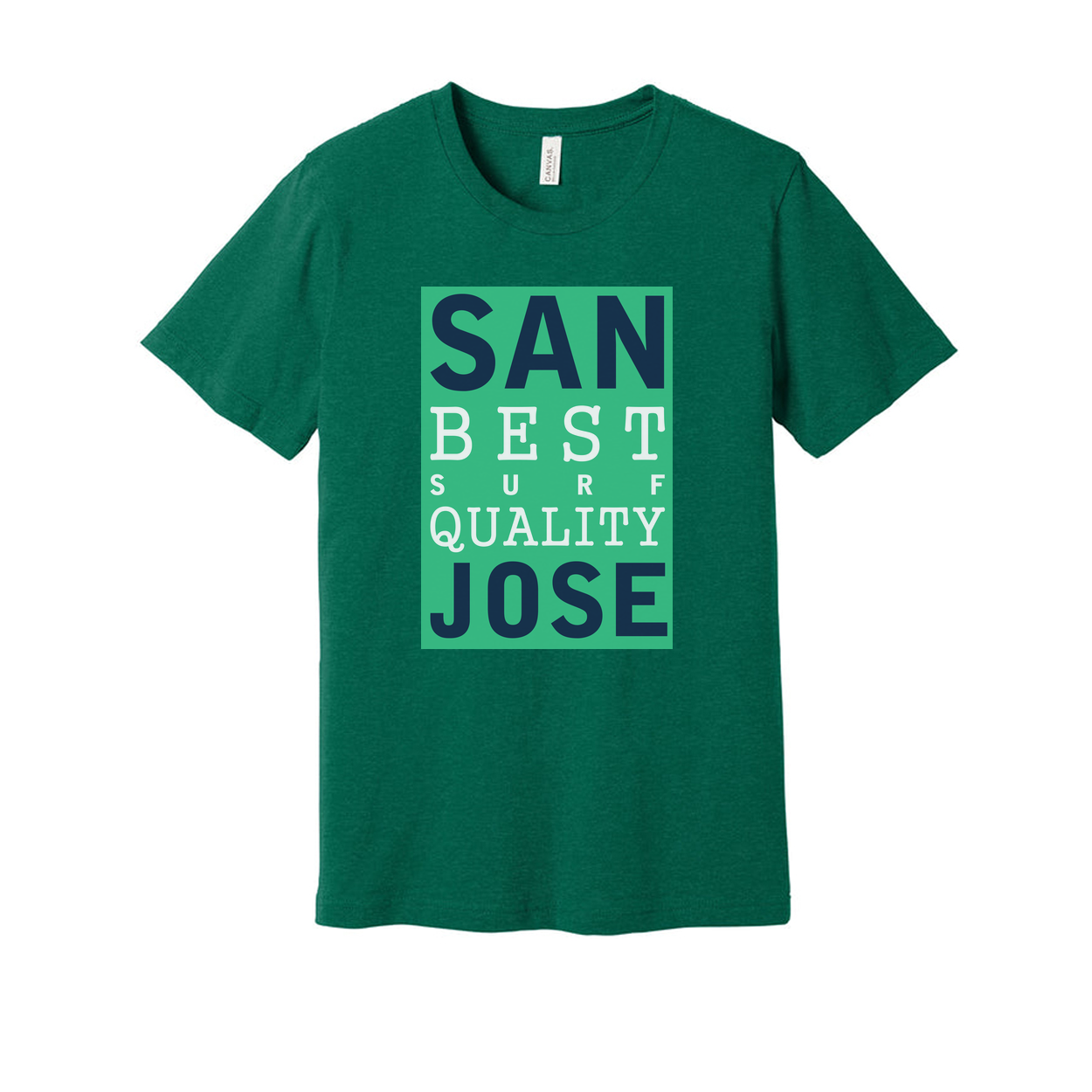 Unisex White Graphic T Shirt With San Best Surf Quality Jose Artwork For Casual Everyday Comfort Wear