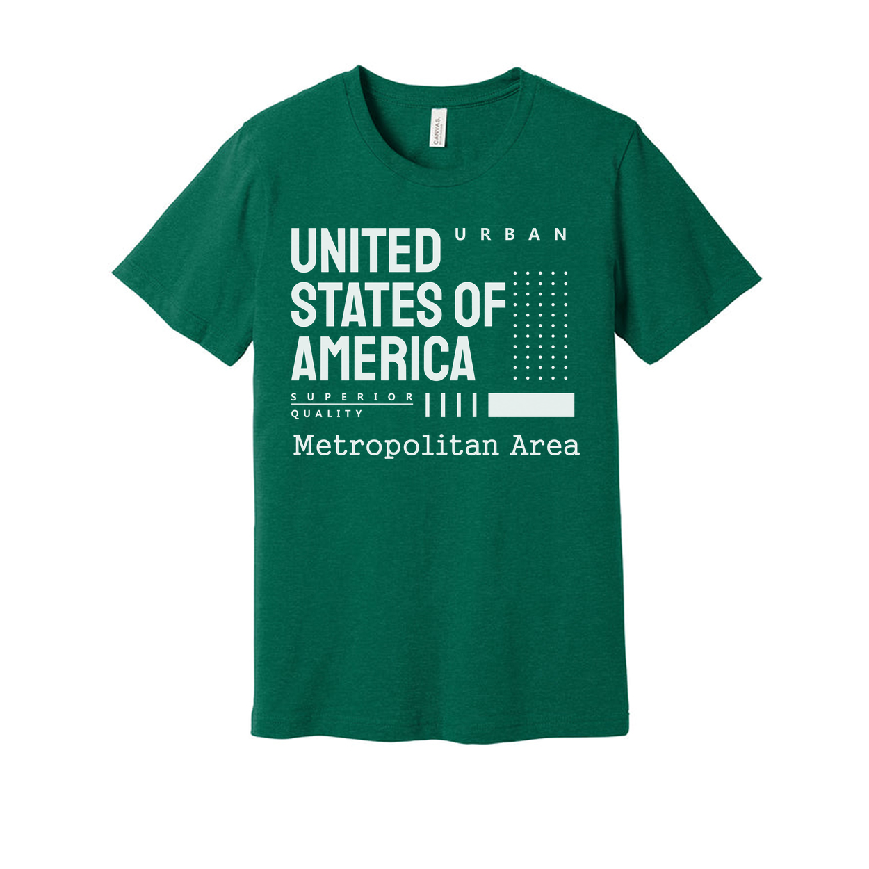Urban United States Of America Unisex T Shirt With Metropolitan Area Graphic Print
