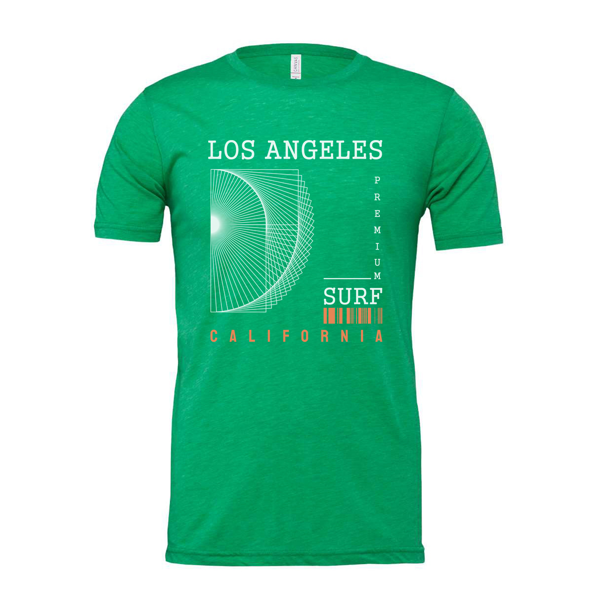 Los Angeles Premium Surf California Graphic T Shirt For Men And Women Unisex