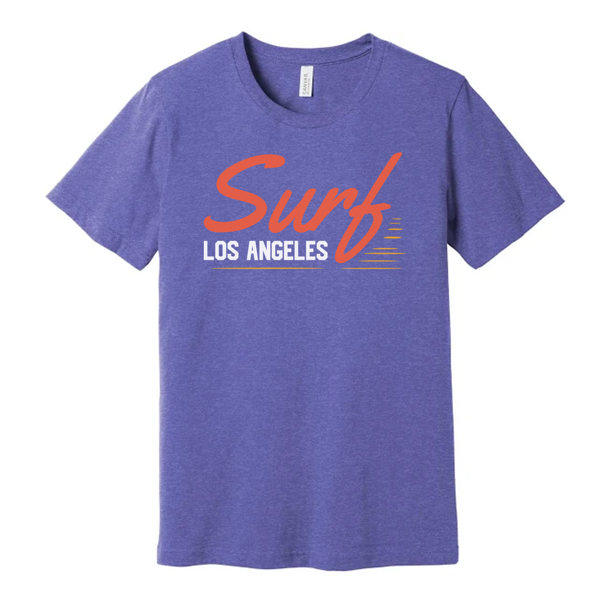 Surf Los Angeles Graphic T Shirt Unisex Short Sleeve Tee For Men Women Casual Wear